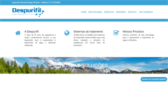 Desktop Screenshot of despurifil.com.br
